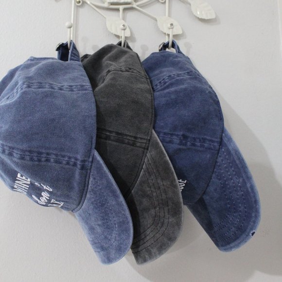 Black 'Quarantine Hair Don't Care' Embroidered Cap - Picture 2 of 2